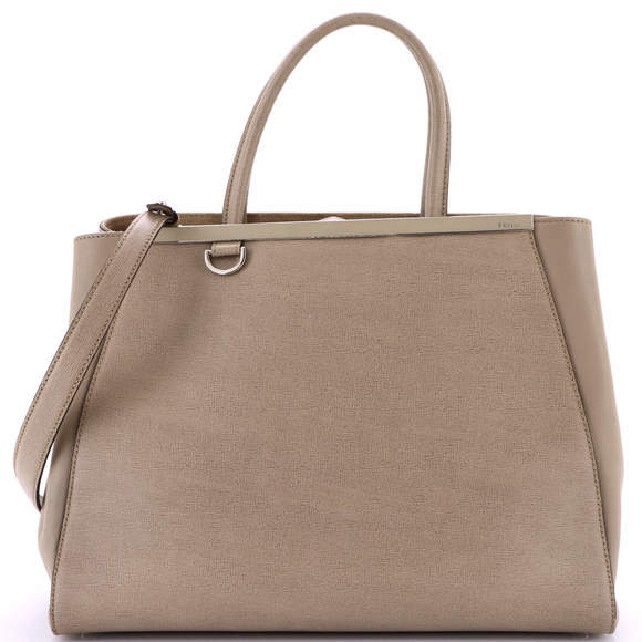 Fendi Regular Peekaboo Bag Rigid Leather - Picture 1 of 5
